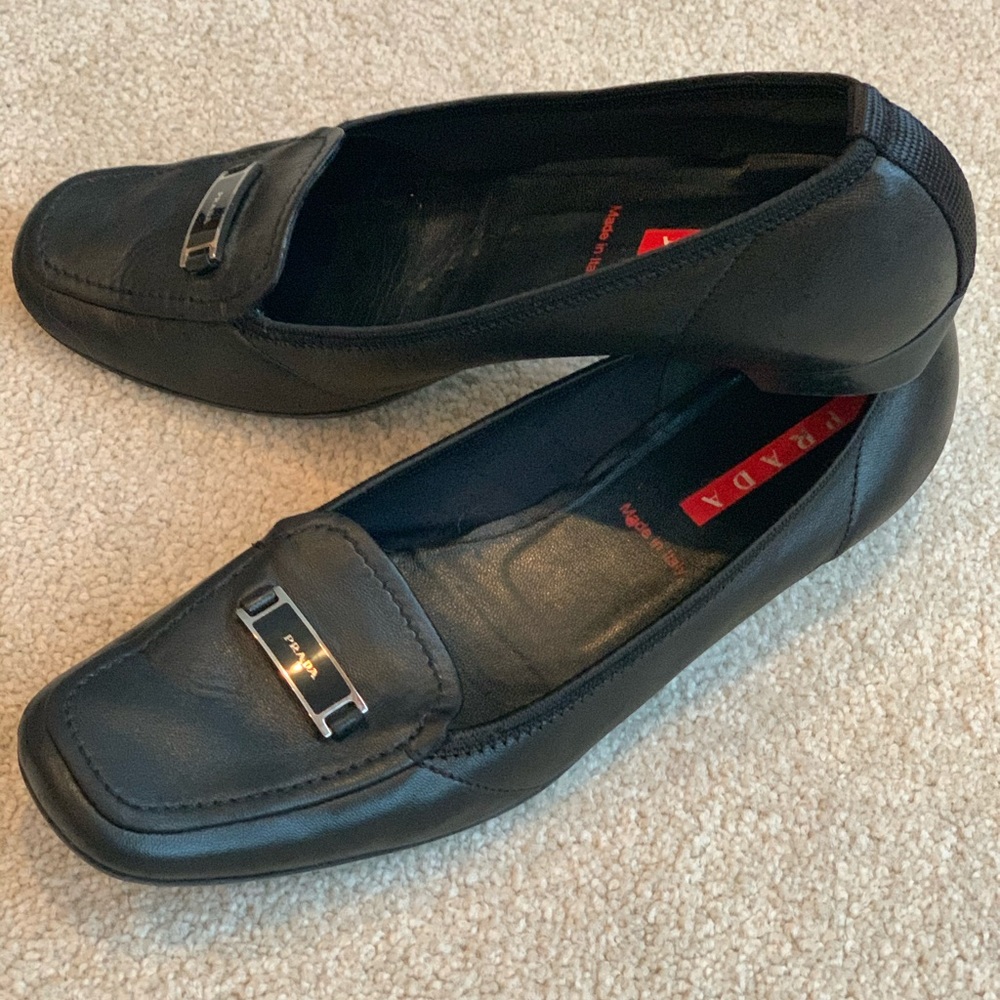^^authentic^^ PRADA slip on